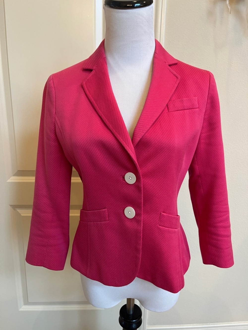 Ann Taylor Pink Tailored Blazer